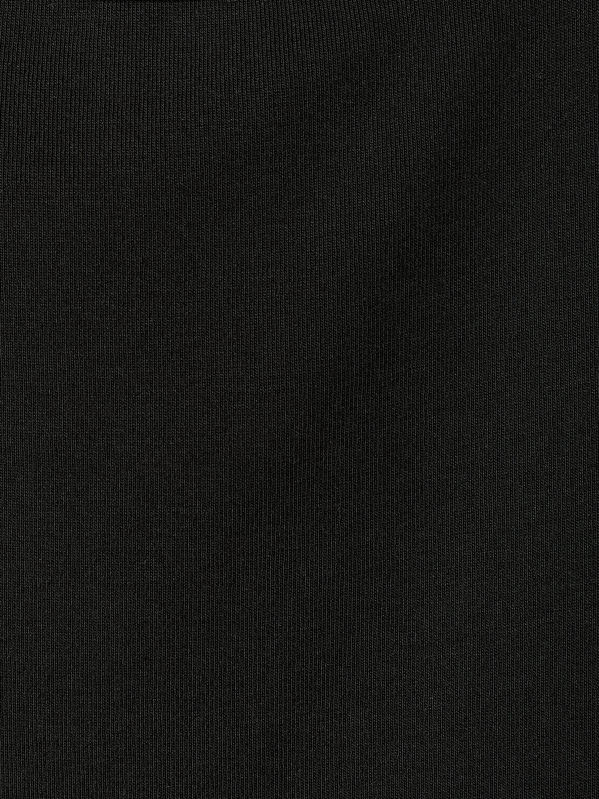 Knit Tank Top Square Neck Cotton Blend
