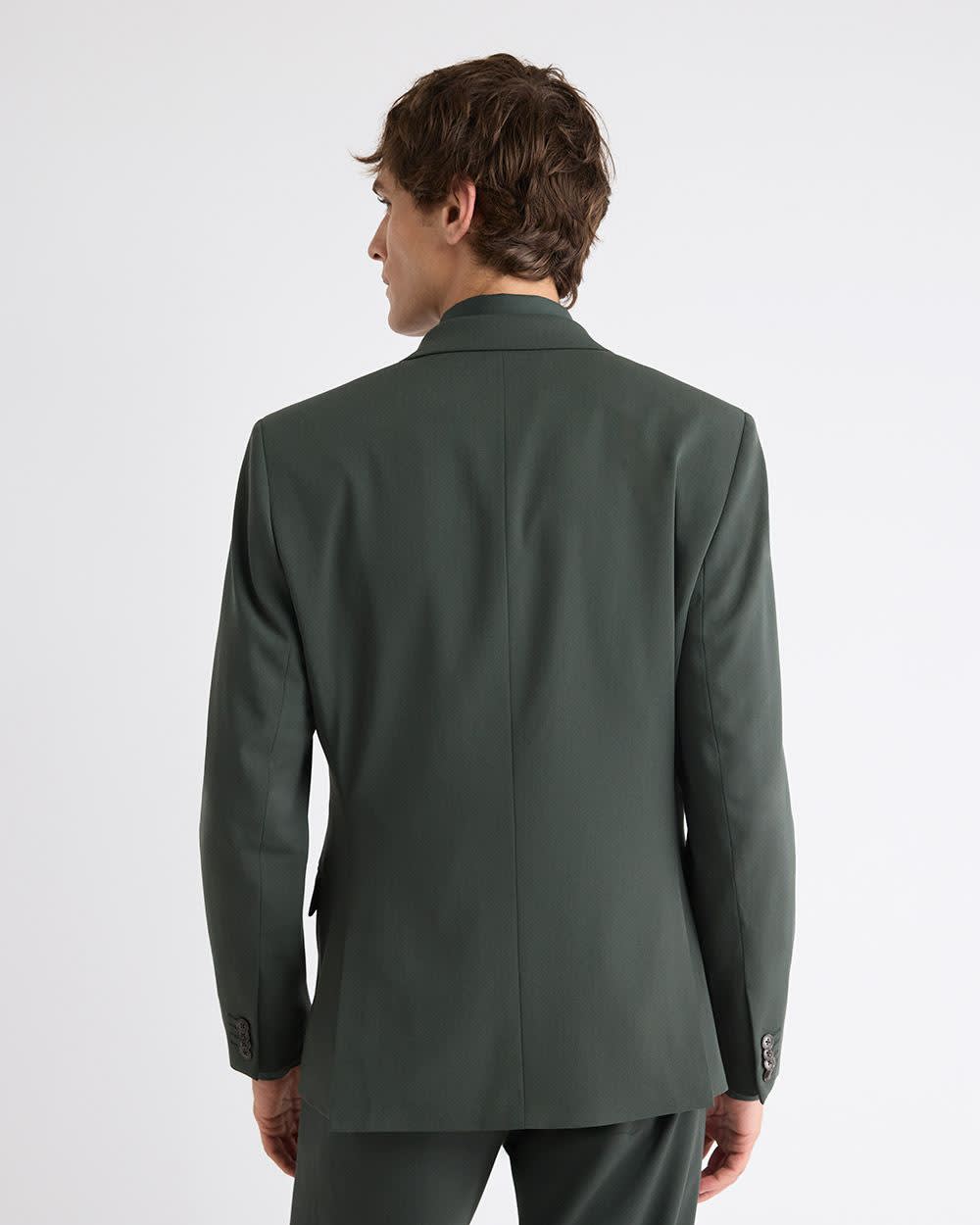 Slim Fit Dark Green Suit Blazer