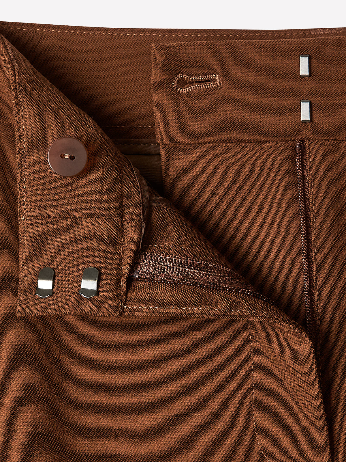 Mid-Rise Wide-Leg Heavy Twill Pant
