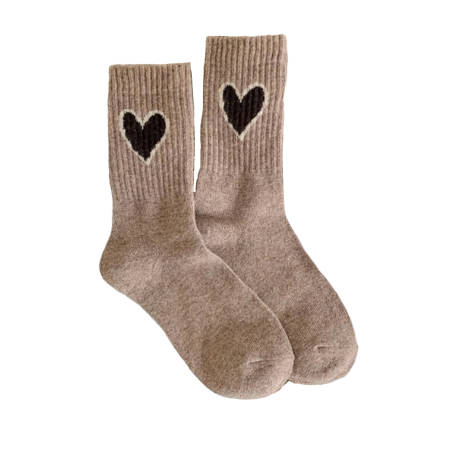 FLOOF Jacquard Heart Sock
