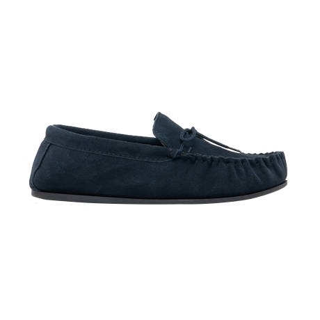 Mokkers - Mens Bruce Real Suede Moccasin Slippers
