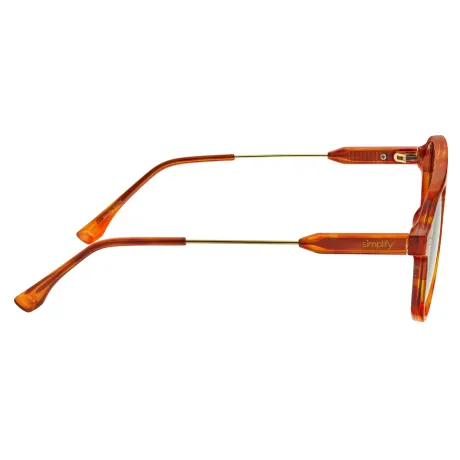 Simplify - Carter Polarized Sunglasses - Clear/Green