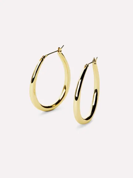 Ana Luisa - Gold Hoop Earrings - Cuidado