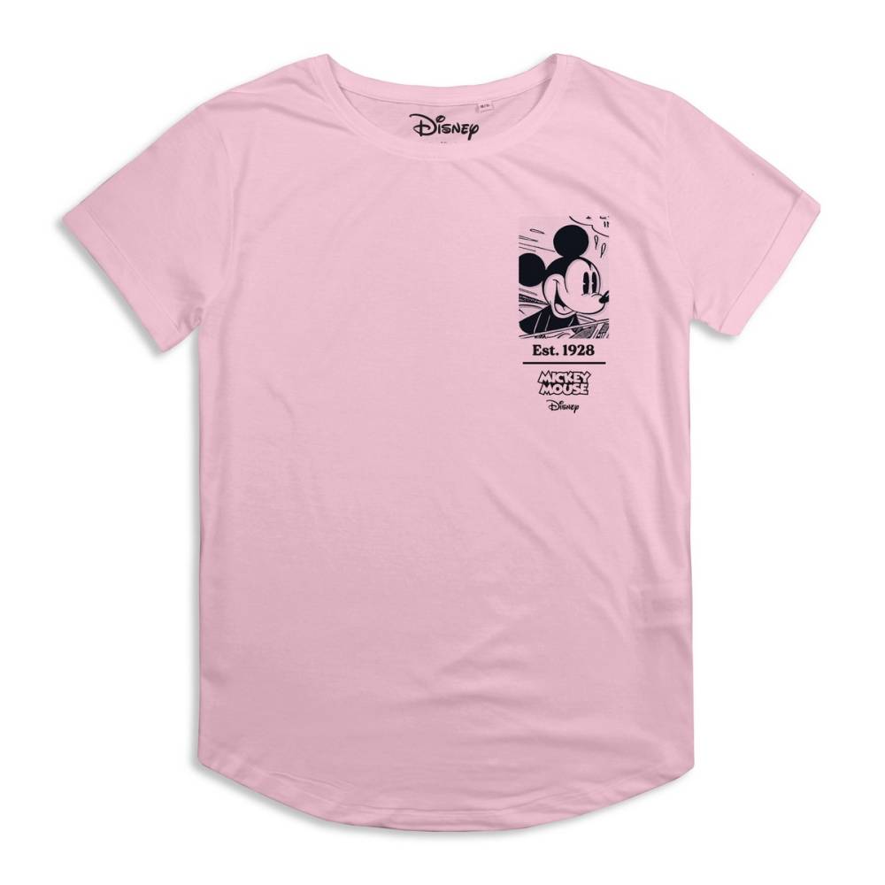 Disney - Womens/Ladies Comic Book Mickey Retro T-Shirt