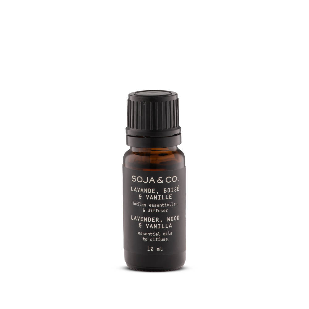 SOJA&CO. Essential Oil For Diffuser — Lavender, Wood & Vanilla 10ml