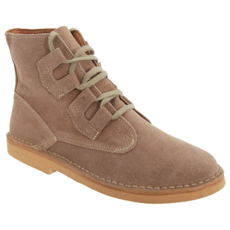 Roamers - Mens Ghillie Tie Real Suede Desert Boots