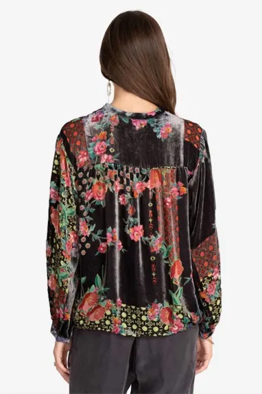 Johnny Was - Rose Burnout Cosima Blouse