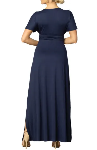 Kiyonna Vienna Short Sleeve Maxi Dress