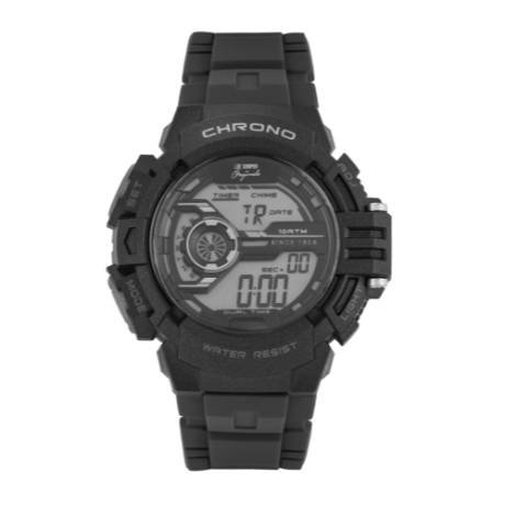 LEE COOPER-Digital Black 46mm  watch w/LCD Display Dial