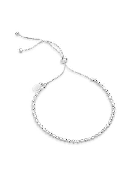 Sterling Forever - Bracelet de curseur perlé