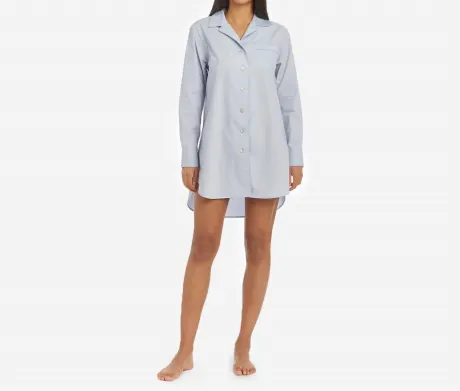 The Sleep Code - Halley Organic Cotton Night Shirt