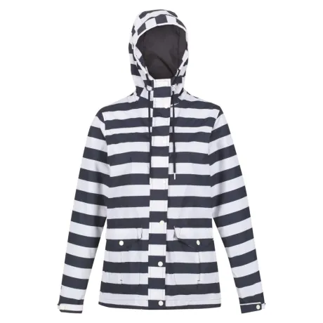 Regatta - Womens/Ladies Bayarma Striped Lightweight Waterproof Jacket