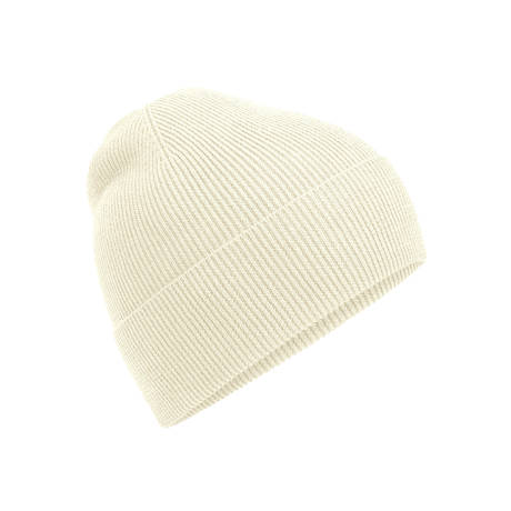 Beechfield - Unisex Adult Knitted Natural Cotton Beanie
