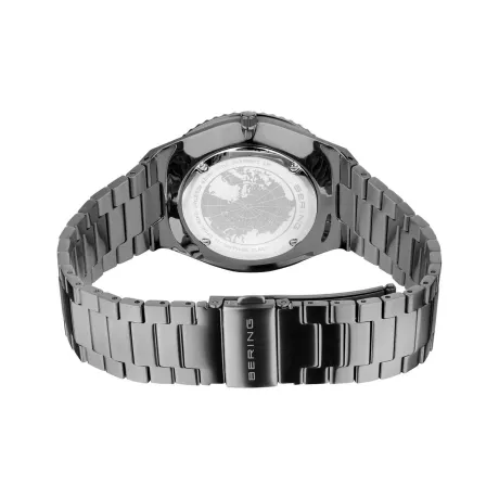 BERING - 43mm Men's Classic Stainless Steel Watch In Silver/Silver