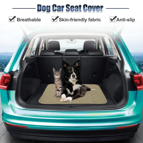 Unique Bargains- 2 Pcs Dog Seat Cover Reuse Car Seat Cover 70x50cm