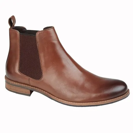 Roamers - Mens Leather Gusset Boots