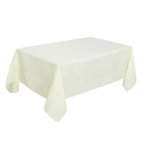 PiccoCasa- Rectangle Wrinkle Table Cover 60x104 Inches