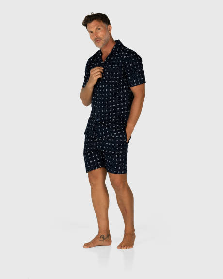 Coast Clothing Co. - Ensemble pyjama boutonné essentiel Signature