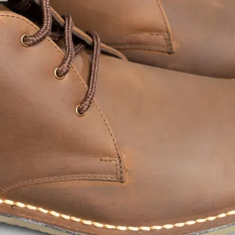 Roamers - Mens Waxy Leather Fulfit Desert Boots