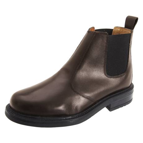 Roamers - Mens Leather Quarter Lining Gusset Dealer Boots
