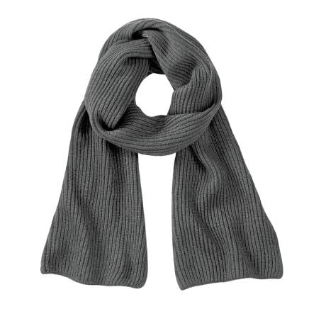 Beechfield - Unisex Adult Metro Knitted Scarf
