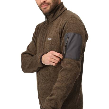 Regatta - Mens Newhill Marl Full Zip Fleece Jacket