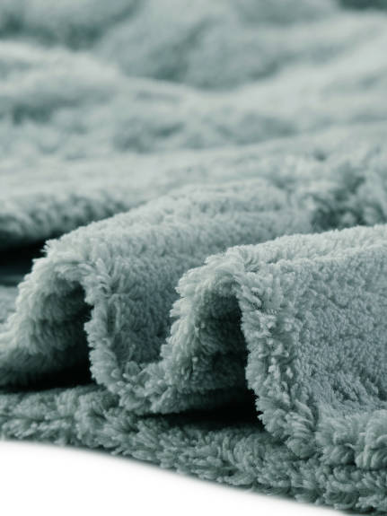 cheibear - Ensemble de pyjama d'hiver boutonné en polaire moelleuse