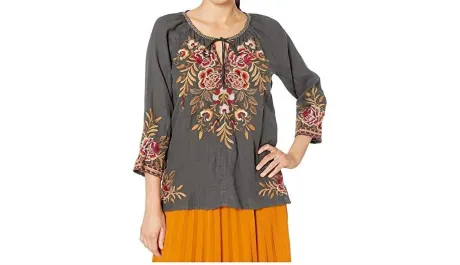 Johnny Was - Charlotte Peasant Blouse