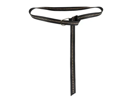 Allegra K- Skinny Waist Metal Buckle Belt Adjustable
