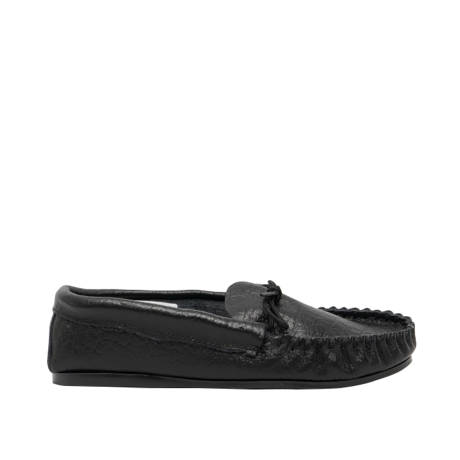 Mokkers - Mens Gordon Softie Leather Moccasin Slippers