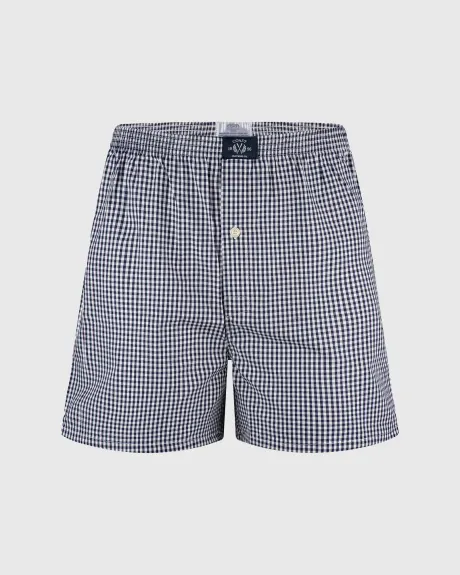 Coast Clothing Co. - 2 Pack Grey Woven Boxers