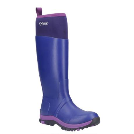 Cotswold - Womens/Ladies Contrast Panel Galoshes