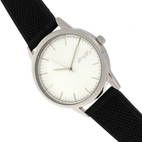 Simplify - The 5200 Strap Watch - Silver