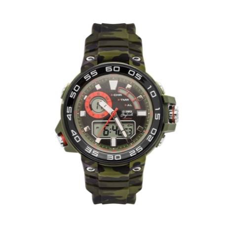 LEE COOPER-Digital Grey 46mm  watch w/LCD Display Dial