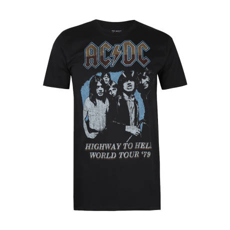 AC/DC - - T-shirt HIGHWAY WORLD TOUR - Homme