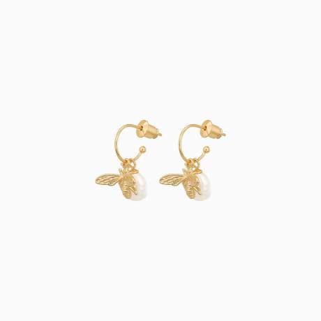 Bearfruit Jewelry - Bee Pearl Earrings
