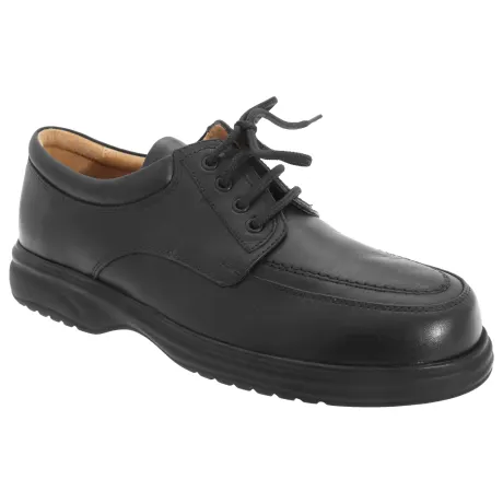 Roamers - Mens Superlite Wide Fit Mudguard Tie Leather Shoes