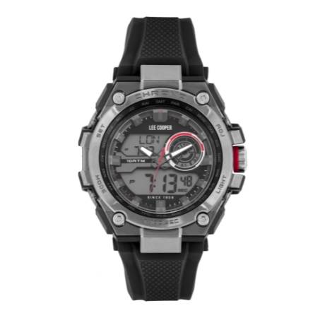 LEE COOPER-Digital Grey 47mm  watch w/LCD Display Dial