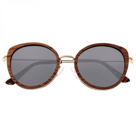 Earth Wood - Oreti Polarized Sunglasses - Annato/Silver