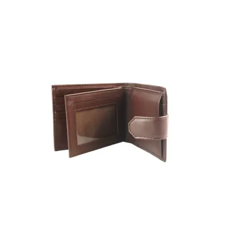 Eastern Counties Leather - Unisex Adult Grayson Bi-Fold Leather Contrast Piping Wallet