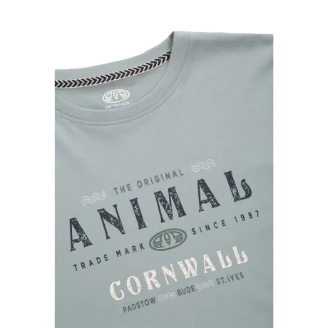Animal - Mens Jacob Graphic Print Natural T-Shirt