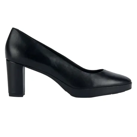 Geox - Womens/Ladies Walk Pleasure Leather Court Shoes