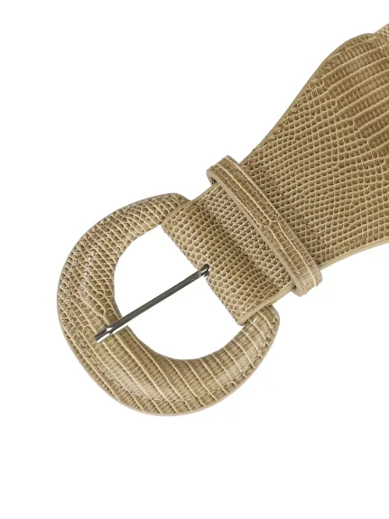 Allegra K- Elastic Thick Waist Belt Wide