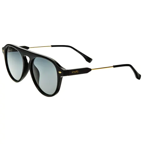 Simplify - Carter Polarized Sunglasses - Clear/Green