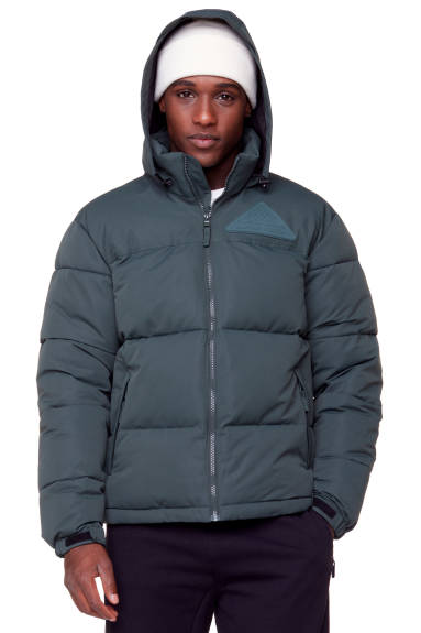 Alpine North Men's - TUKTUT | Vegan Down Insulated Recycled Retro Jacket - Water Repellent, Windproof, Warm Winter Coat with Stowable Hood
