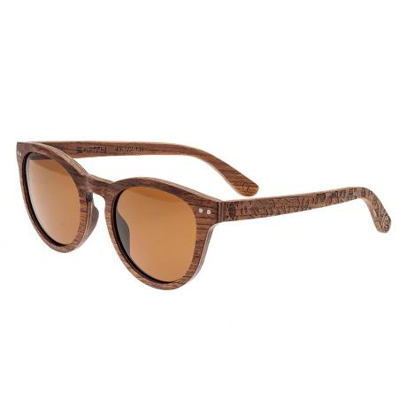 Earth Wood - Copacabana Polarized Sunglasses - Espresso/Black