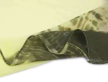 Allegra K- Écharpe longue légère en mousseline de soie pour femme