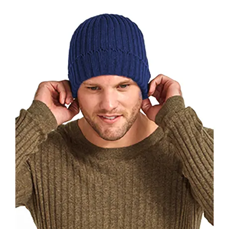 Beechfield - Unisex Winter Chunky Ribbed Beanie Hat