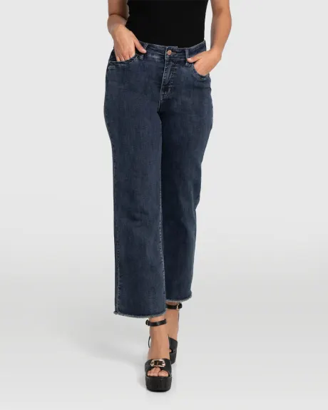 LOIS - Jeans Georgia Wide Ankle Indigo