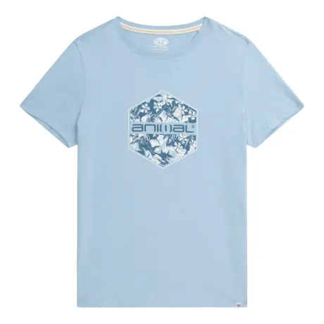 Animal - Womens/Ladies Carina Hexagon Natural Logo T-Shirt